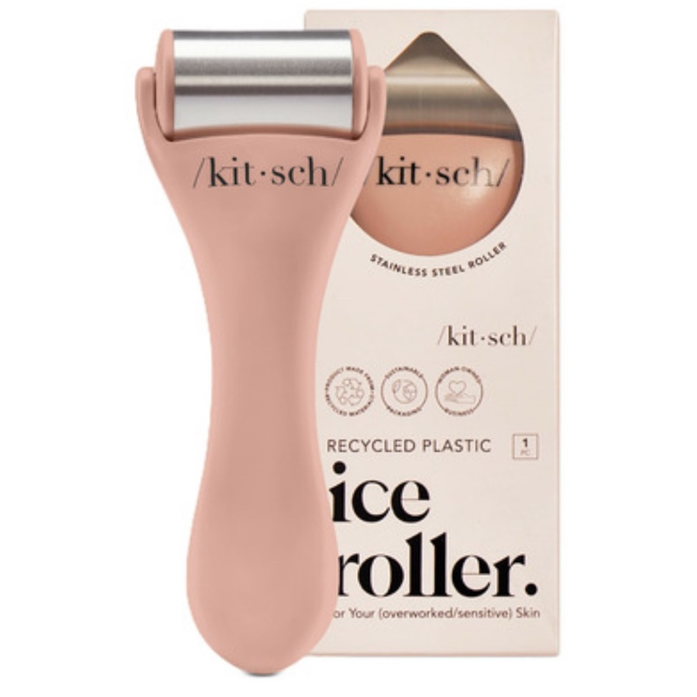 Kitsch Blush Stainless Steel Ice Roller